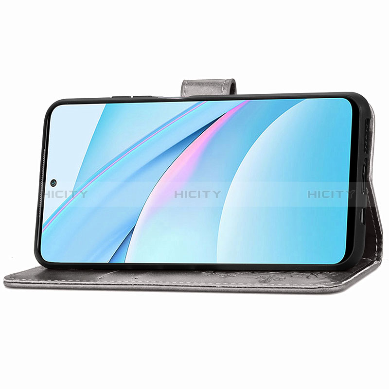 Handytasche Stand Schutzhülle Flip Leder Hülle Blumen für Xiaomi Mi 10i 5G