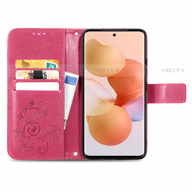 Handytasche Stand Schutzhülle Flip Leder Hülle Blumen für Xiaomi Mi 12 Lite 5G