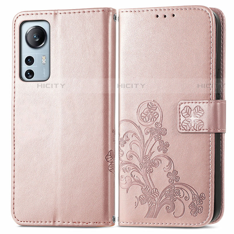 Handytasche Stand Schutzhülle Flip Leder Hülle Blumen für Xiaomi Mi 12S 5G