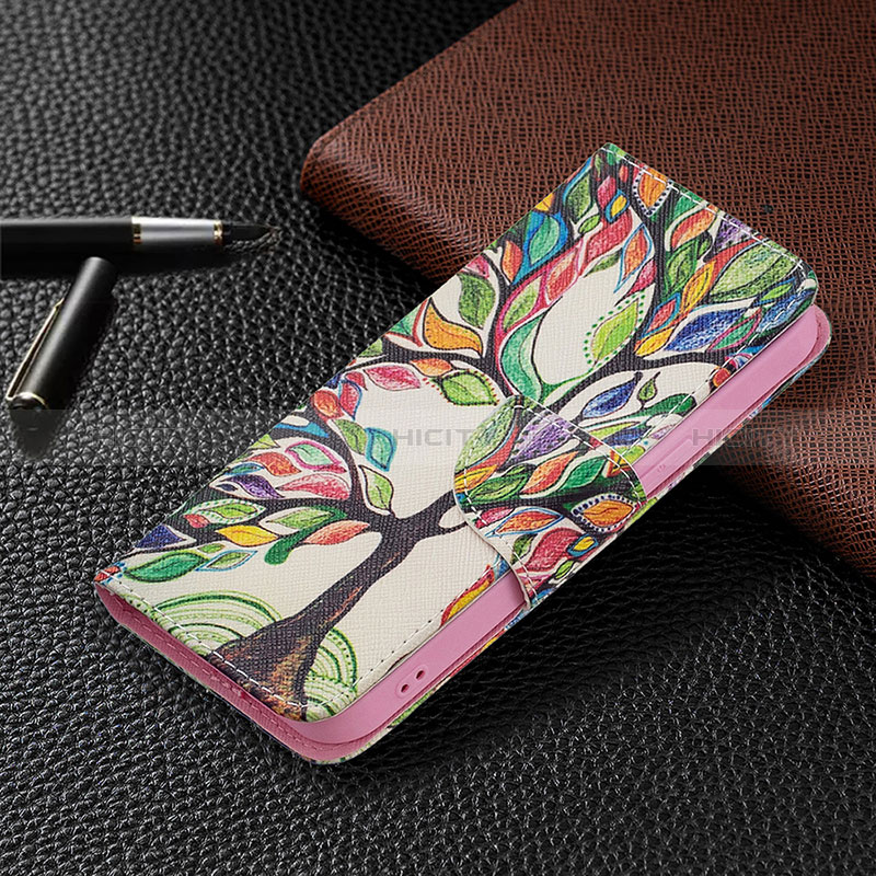 Handytasche Stand Schutzhülle Flip Leder Hülle Blumen L02 für Apple iPhone 15 Plus Plusfarbig