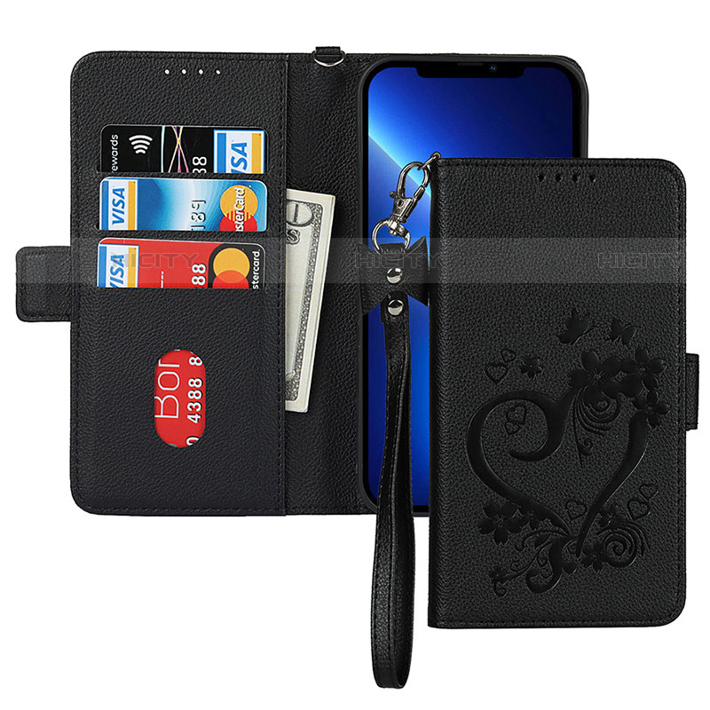 Handytasche Stand Schutzhülle Flip Leder Hülle Blumen L16 für Apple iPhone 13 Mini