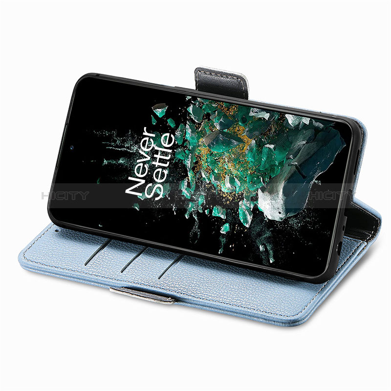 Handytasche Stand Schutzhülle Flip Leder Hülle Blumen S02D für OnePlus 10T 5G