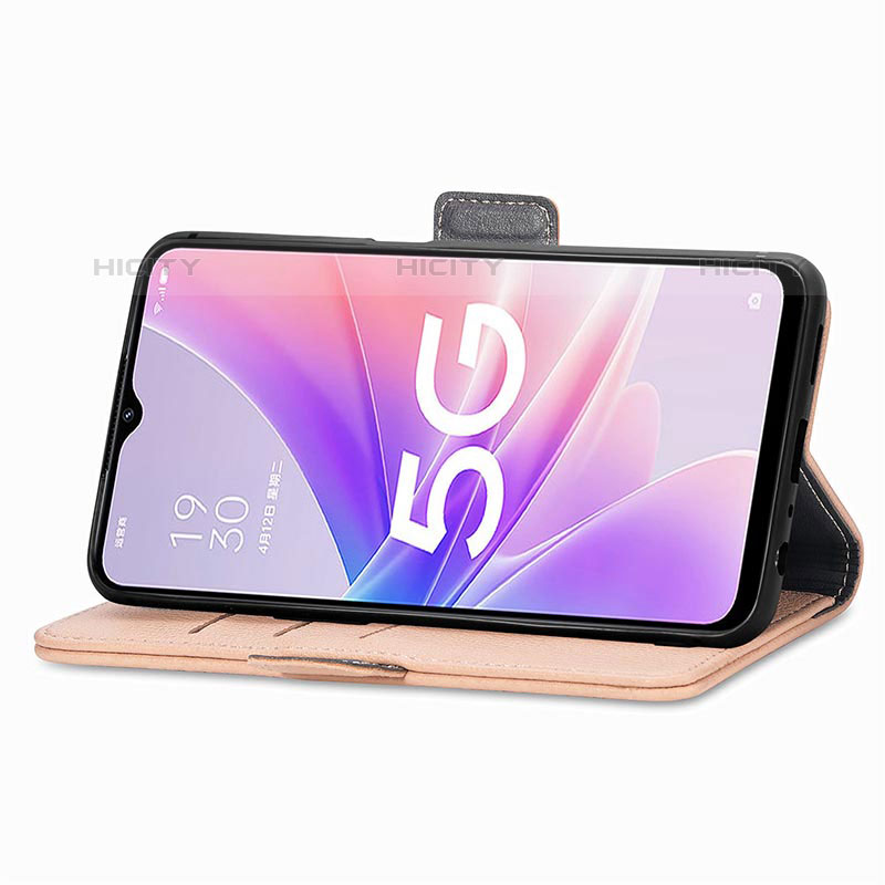 Handytasche Stand Schutzhülle Flip Leder Hülle Blumen S02D für OnePlus Nord N300 5G