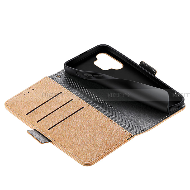 Handytasche Stand Schutzhülle Flip Leder Hülle Blumen S02D für Samsung Galaxy A32 4G groß