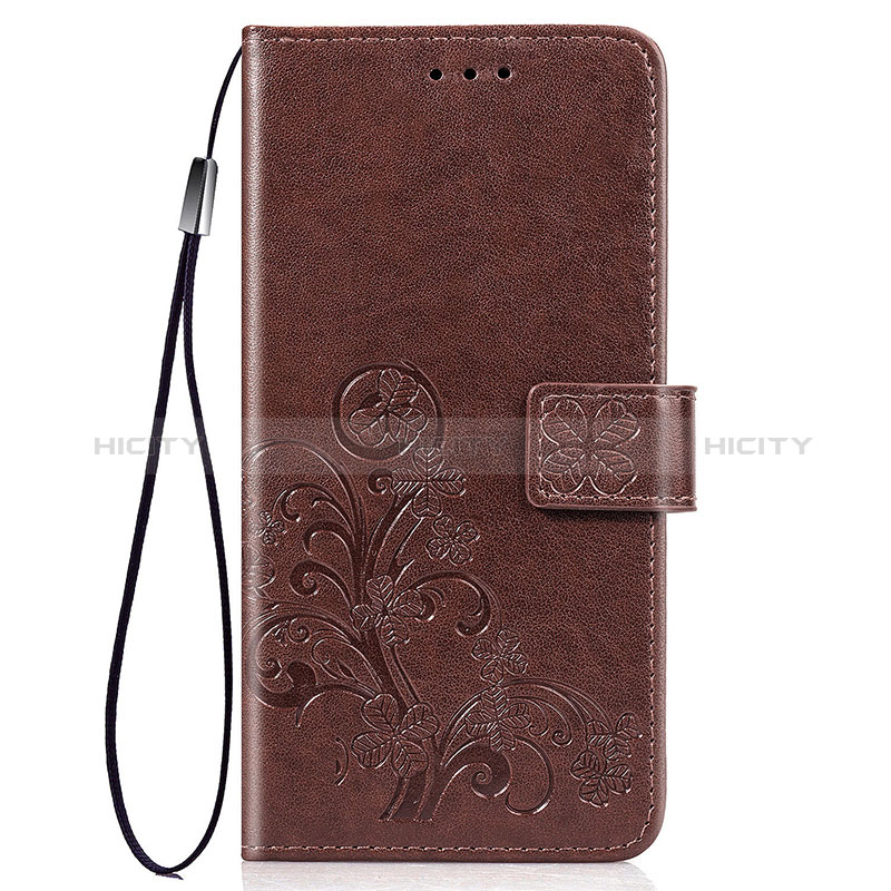 Handytasche Stand Schutzhülle Flip Leder Hülle Blumen S03D für Huawei P Smart Z (2019) groß