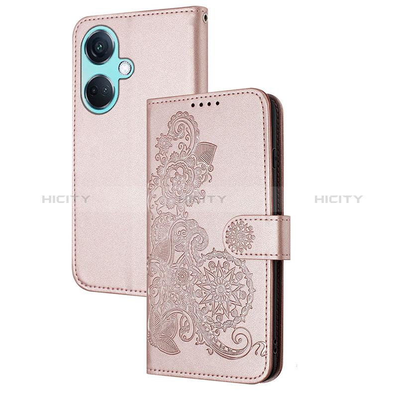 Handytasche Stand Schutzhülle Flip Leder Hülle Blumen Y01X für Oppo K11 5G