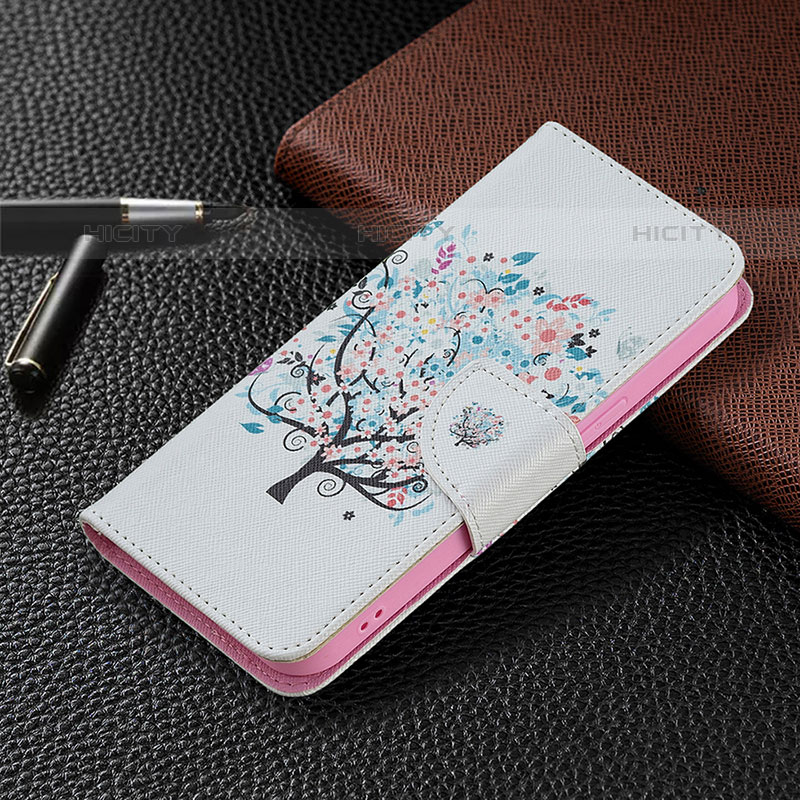 Handytasche Stand Schutzhülle Flip Leder Hülle Blumen Z02 für Apple iPhone 15 Pro Max Plusfarbig