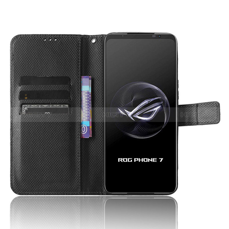 Handytasche Stand Schutzhülle Flip Leder Hülle BY1 für Asus ROG Phone 7 Pro