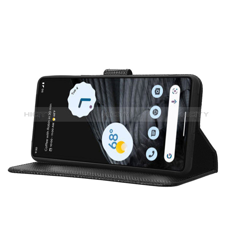 Handytasche Stand Schutzhülle Flip Leder Hülle BY1 für Google Pixel 7 Pro 5G