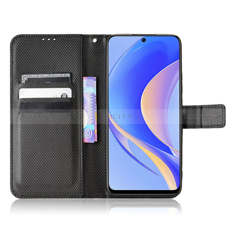 Handytasche Stand Schutzhülle Flip Leder Hülle BY1 für Huawei Enjoy 50 Pro groß