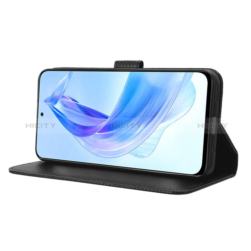 Handytasche Stand Schutzhülle Flip Leder Hülle BY1 für Huawei Honor 90 Lite 5G groß