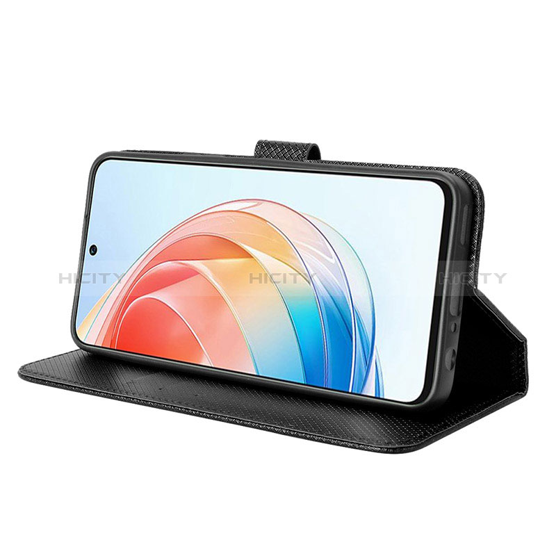 Handytasche Stand Schutzhülle Flip Leder Hülle BY1 für Huawei Honor X40i 5G groß