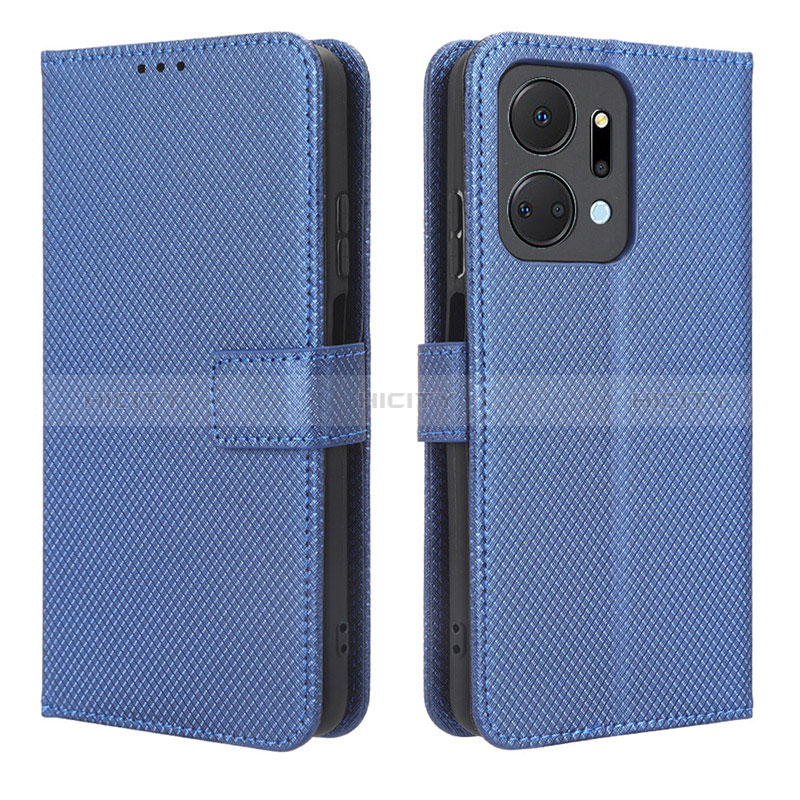 Handytasche Stand Schutzhülle Flip Leder Hülle BY1 für Huawei Honor X7a