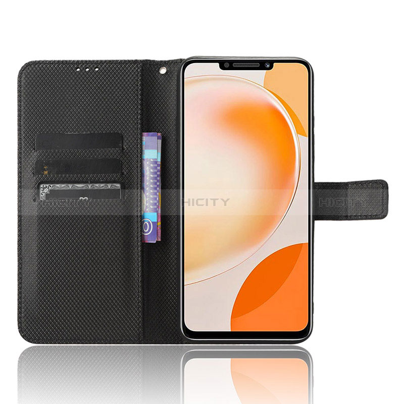 Handytasche Stand Schutzhülle Flip Leder Hülle BY1 für Huawei Nova Y91