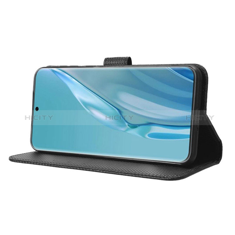 Handytasche Stand Schutzhülle Flip Leder Hülle BY1 für Huawei P60 Art groß