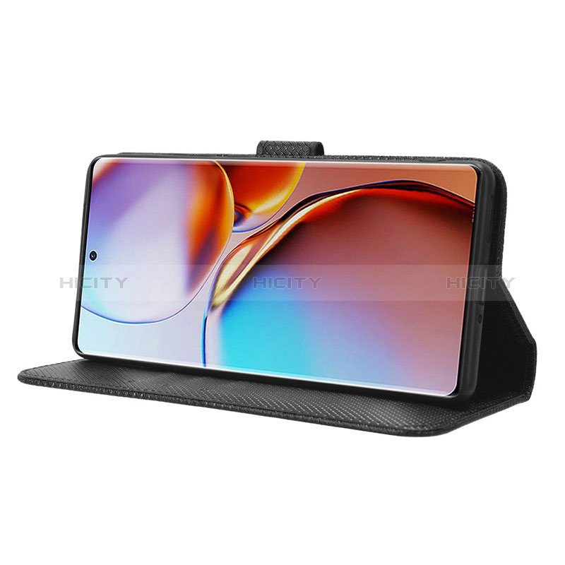 Handytasche Stand Schutzhülle Flip Leder Hülle BY1 für Motorola Moto Edge 40 Pro 5G