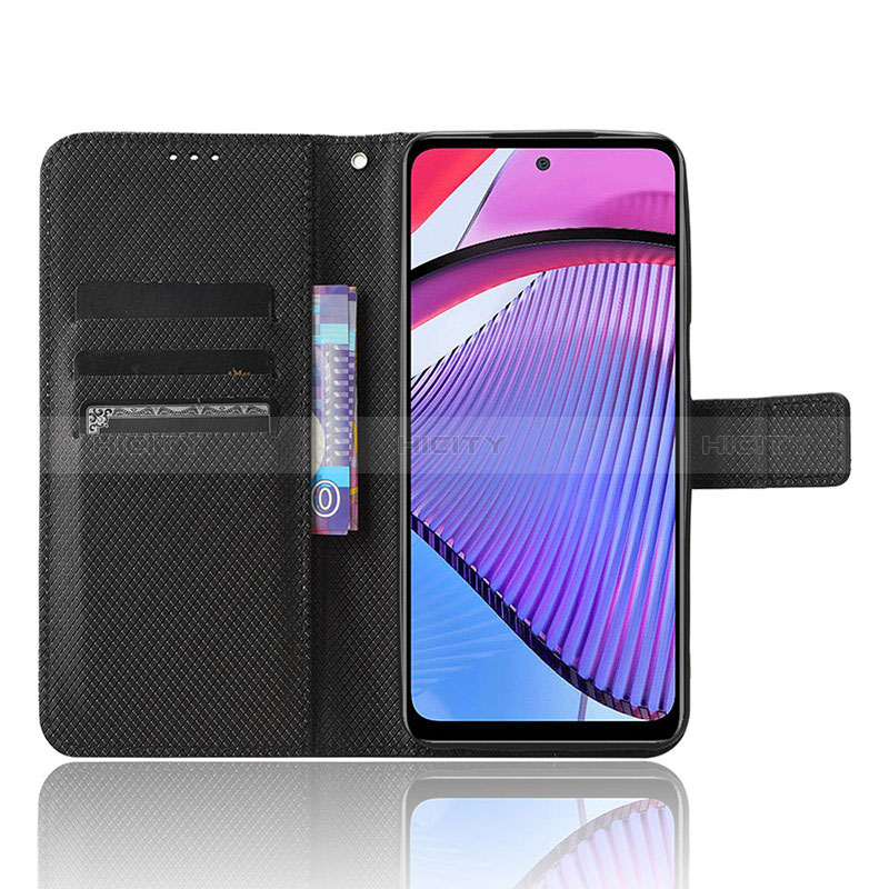 Handytasche Stand Schutzhülle Flip Leder Hülle BY1 für Motorola Moto G Power 5G (2023) groß