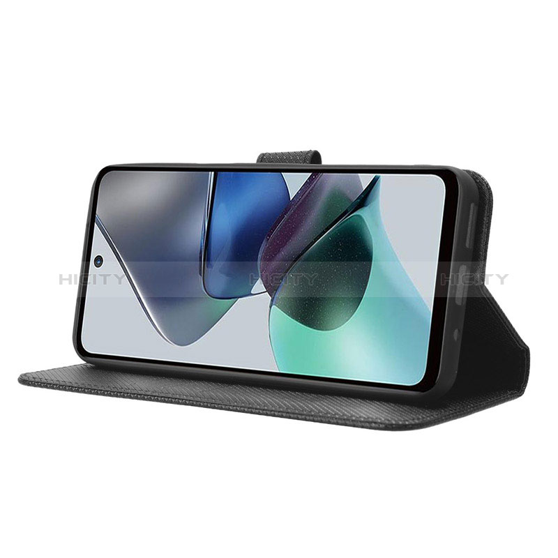 Handytasche Stand Schutzhülle Flip Leder Hülle BY1 für Motorola Moto G23 groß