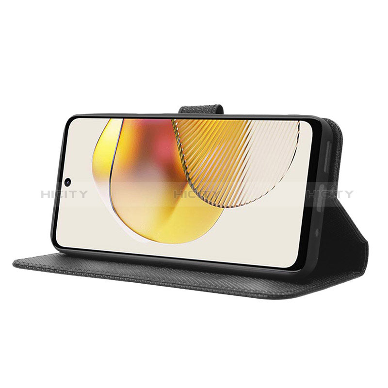 Handytasche Stand Schutzhülle Flip Leder Hülle BY1 für Motorola Moto G53j 5G