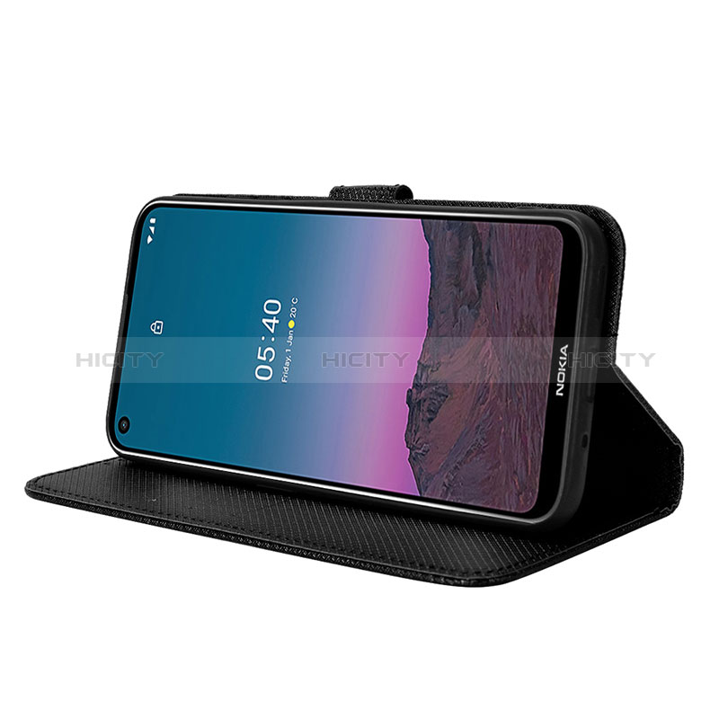 Handytasche Stand Schutzhülle Flip Leder Hülle BY1 für Nokia 5.4