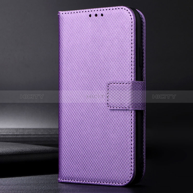 Handytasche Stand Schutzhülle Flip Leder Hülle BY1 für Nokia 5.4 Violett