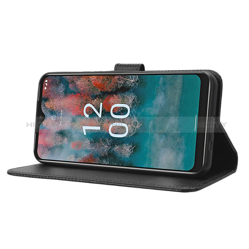 Handytasche Stand Schutzhülle Flip Leder Hülle BY1 für Nokia C12 Plus