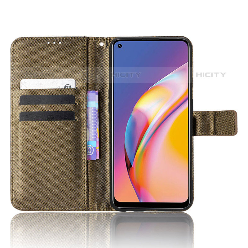 Handytasche Stand Schutzhülle Flip Leder Hülle BY1 für Oppo A94 4G groß