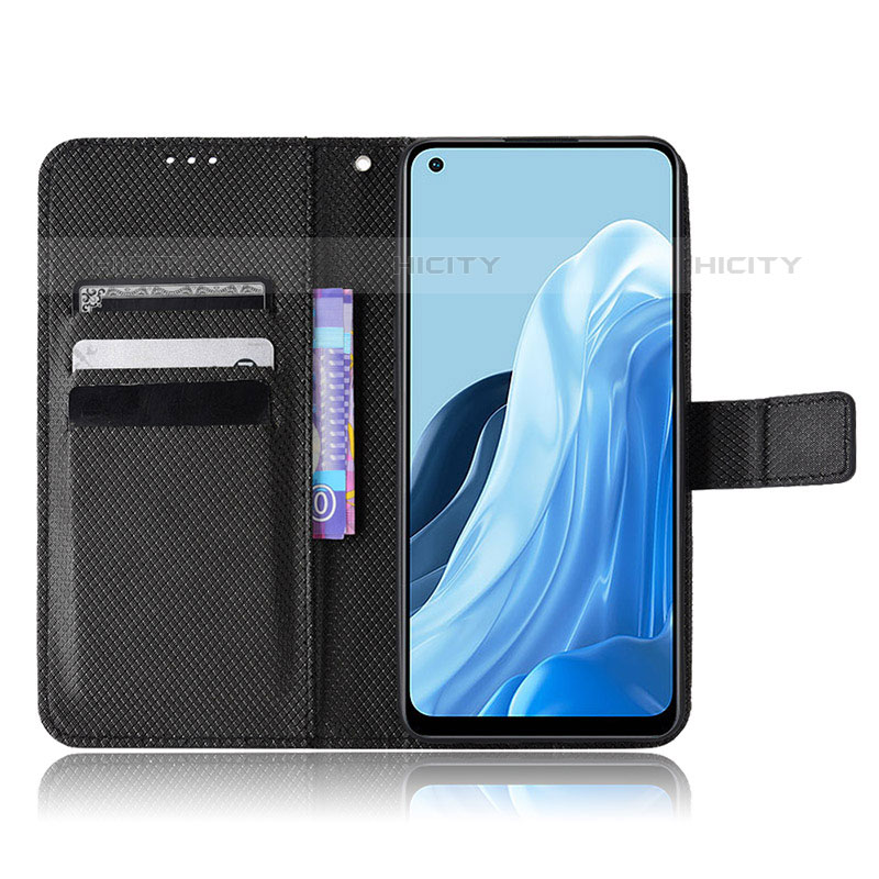 Handytasche Stand Schutzhülle Flip Leder Hülle BY1 für Oppo F21s Pro 4G