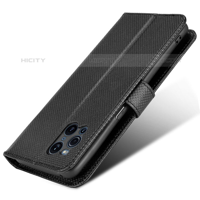 Handytasche Stand Schutzhülle Flip Leder Hülle BY1 für Oppo Find X3 Pro 5G