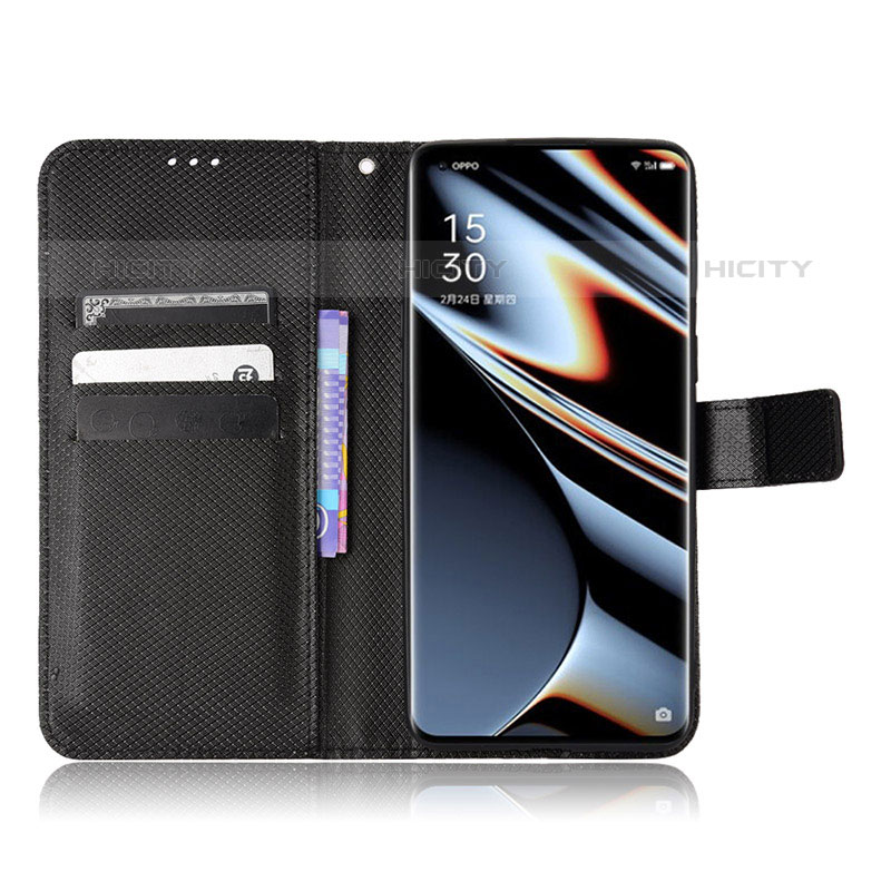 Handytasche Stand Schutzhülle Flip Leder Hülle BY1 für Oppo Find X5 Pro 5G