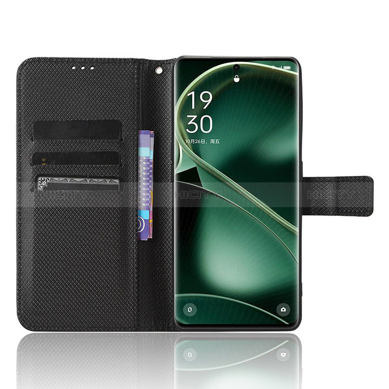 Handytasche Stand Schutzhülle Flip Leder Hülle BY1 für Oppo Find X6 5G