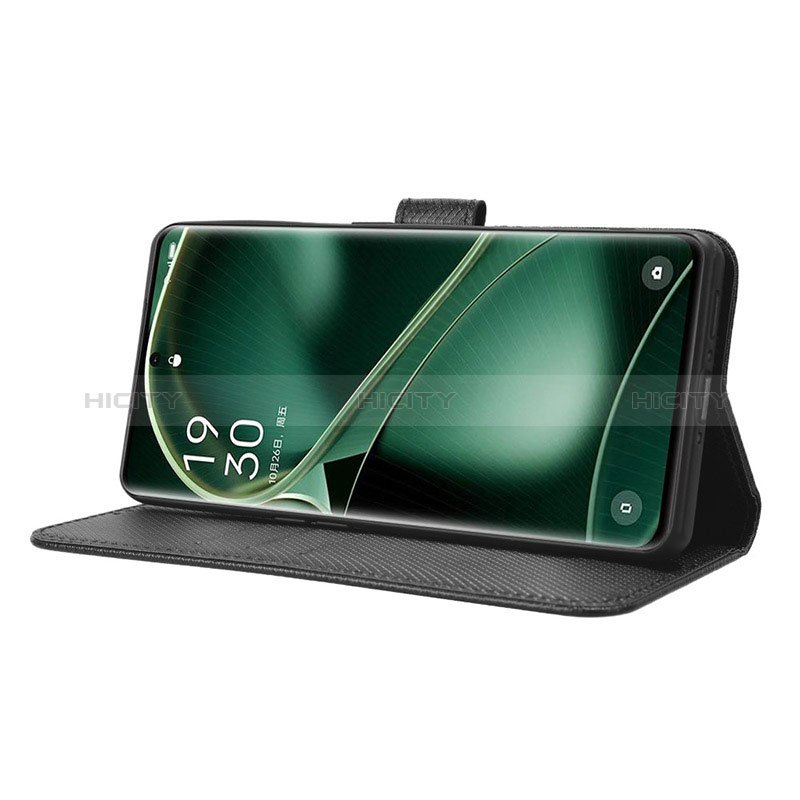 Handytasche Stand Schutzhülle Flip Leder Hülle BY1 für Oppo Find X6 5G