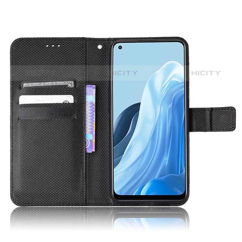 Handytasche Stand Schutzhülle Flip Leder Hülle BY1 für Oppo Reno7 5G