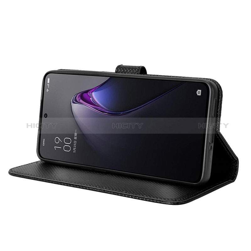 Handytasche Stand Schutzhülle Flip Leder Hülle BY1 für Oppo Reno9 Pro+ Plus 5G groß