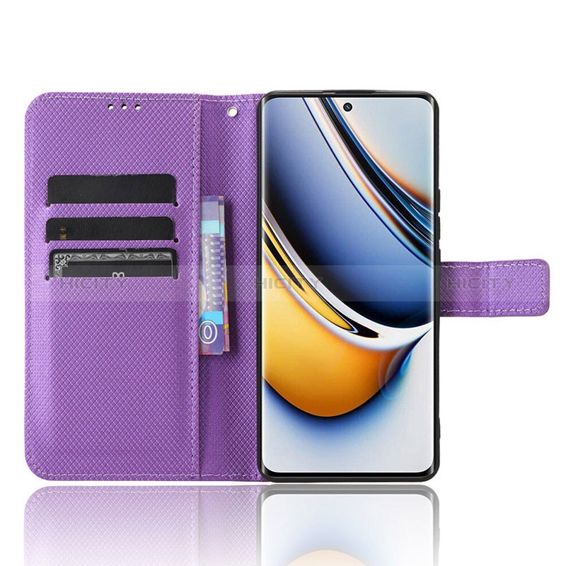 Handytasche Stand Schutzhülle Flip Leder Hülle BY1 für Realme 11 Pro 5G