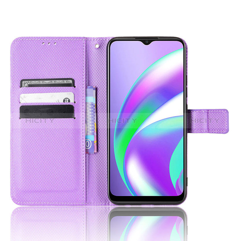 Handytasche Stand Schutzhülle Flip Leder Hülle BY1 für Realme 7i RMX2193 groß