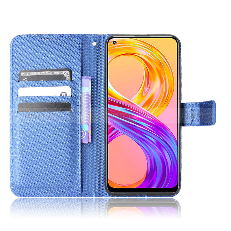 Handytasche Stand Schutzhülle Flip Leder Hülle BY1 für Realme 8 4G