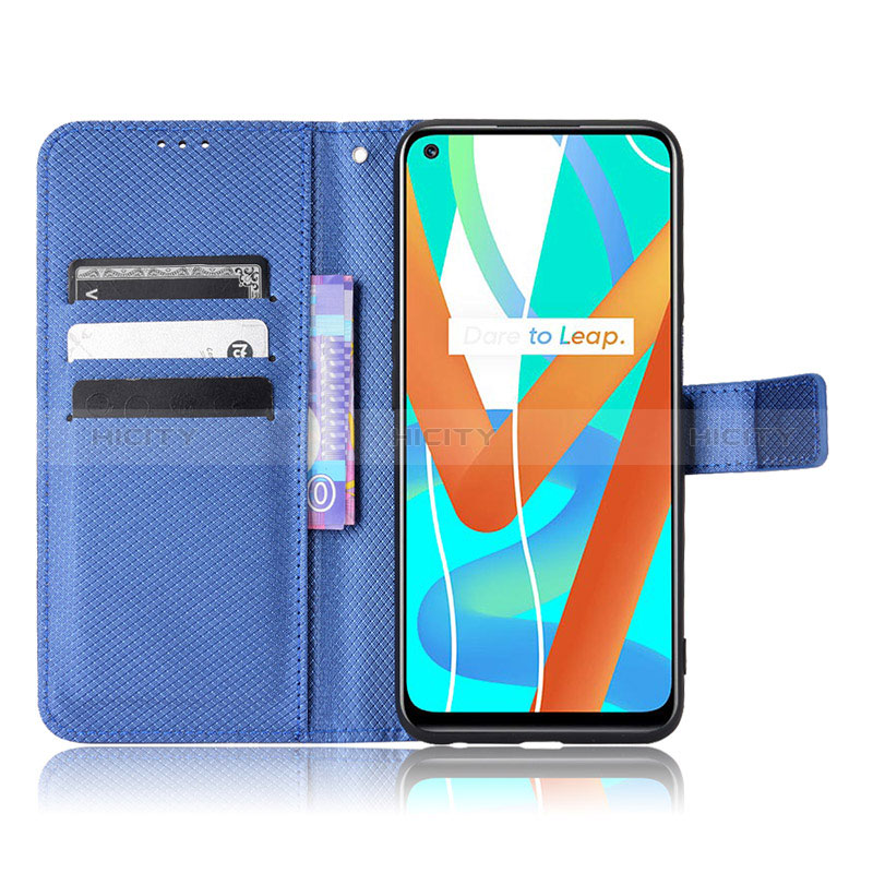 Handytasche Stand Schutzhülle Flip Leder Hülle BY1 für Realme 8 5G