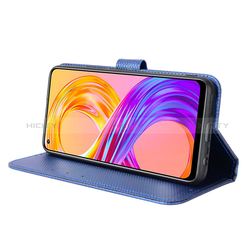 Handytasche Stand Schutzhülle Flip Leder Hülle BY1 für Realme 8 Pro groß