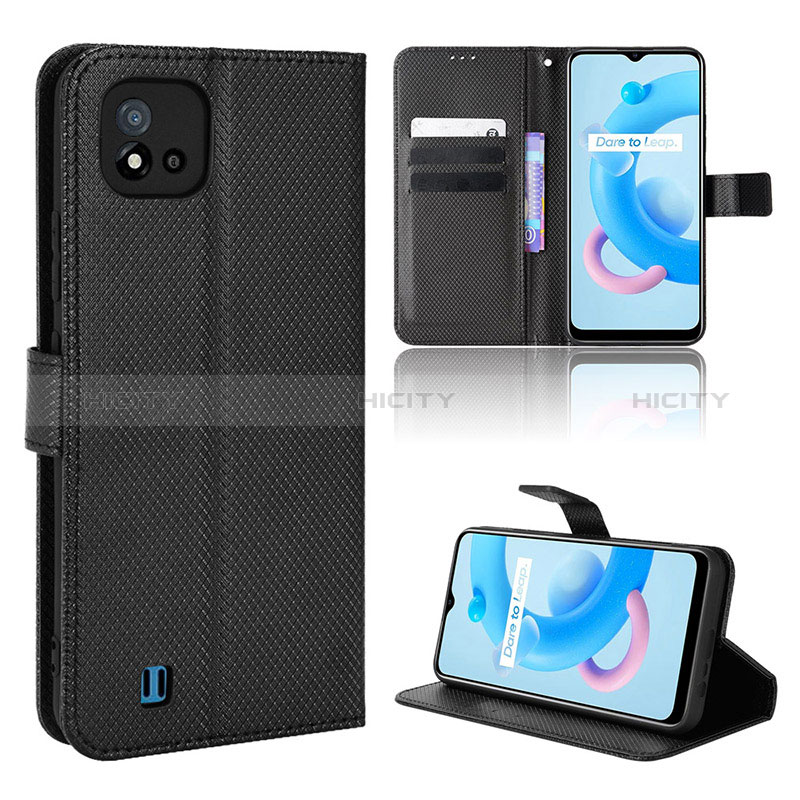 Handytasche Stand Schutzhülle Flip Leder Hülle BY1 für Realme C11 (2021)