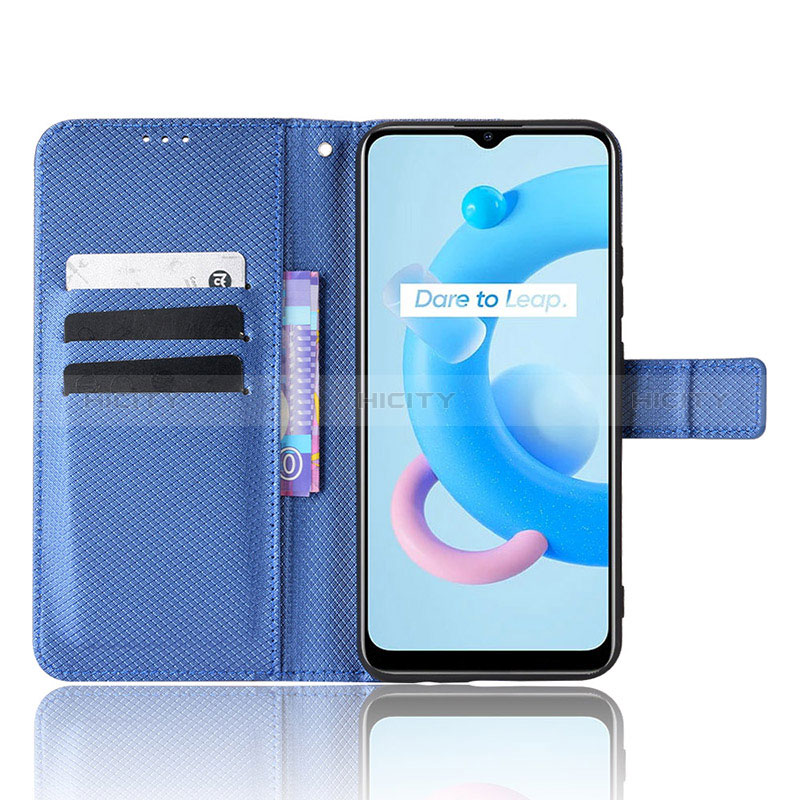 Handytasche Stand Schutzhülle Flip Leder Hülle BY1 für Realme C11 (2021)