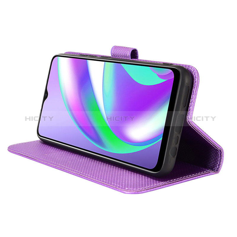 Handytasche Stand Schutzhülle Flip Leder Hülle BY1 für Realme C12 groß