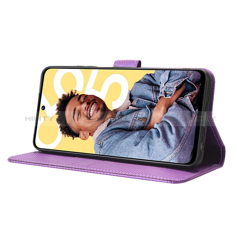 Handytasche Stand Schutzhülle Flip Leder Hülle BY1 für Realme C55 groß