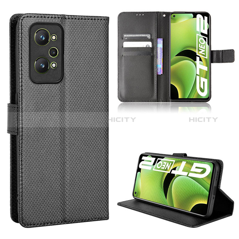 Handytasche Stand Schutzhülle Flip Leder Hülle BY1 für Realme GT Neo 3T 5G