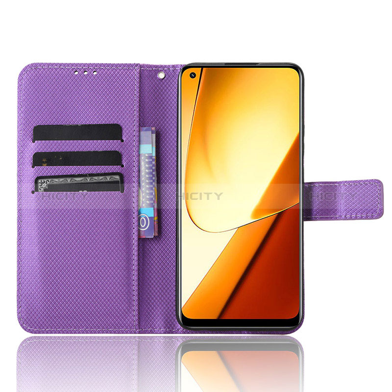 Handytasche Stand Schutzhülle Flip Leder Hülle BY1 für Realme Narzo 60 5G groß