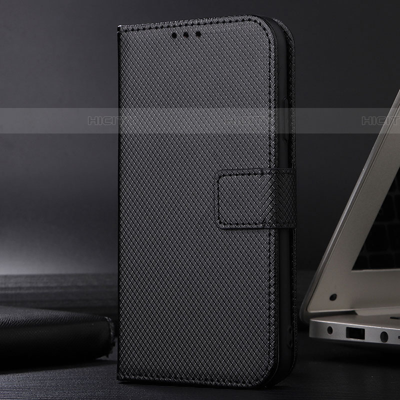 Handytasche Stand Schutzhülle Flip Leder Hülle BY1 für Samsung Galaxy A03s Schwarz Plus