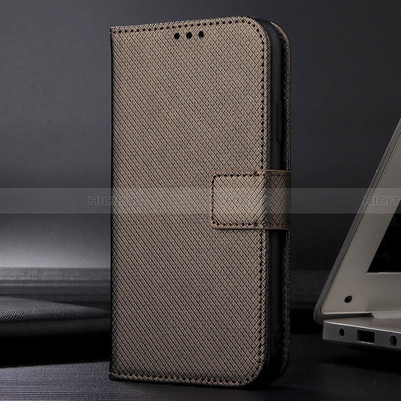 Handytasche Stand Schutzhülle Flip Leder Hülle BY1 für Samsung Galaxy A13 4G Braun