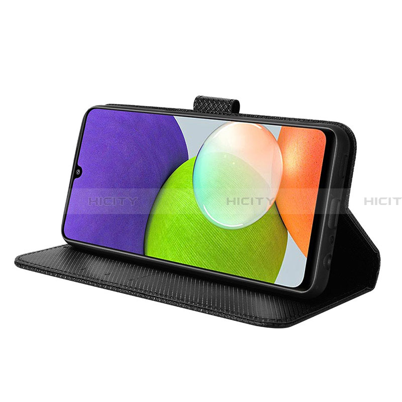 Handytasche Stand Schutzhülle Flip Leder Hülle BY1 für Samsung Galaxy A22 4G