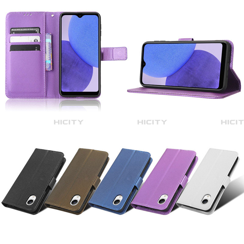 Handytasche Stand Schutzhülle Flip Leder Hülle BY1 für Samsung Galaxy A23s