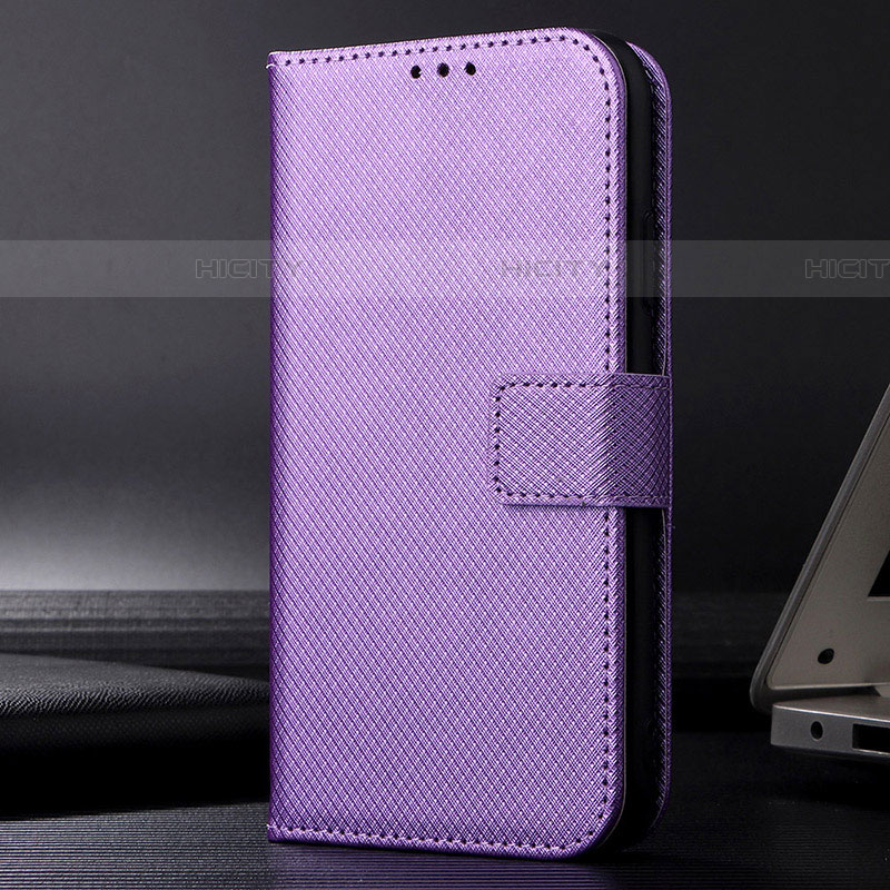 Handytasche Stand Schutzhülle Flip Leder Hülle BY1 für Samsung Galaxy A33 5G Violett